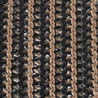 Eden's Decor Straight Flat-Edged Sun Shade Sail Rectangular 16' x 22' Brown UV-Blocking Outdoor Canopy Fabric Cloth Awning for Pergola Patio Garden Backyard Custom Size