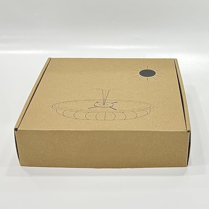 SZMP Solar Fountain Upgrade, 3.5W Solar Powered Bird Bath Fountains with Flower, Outdoor Water Feature Solar Pump with 7-in-1 Nozzles, 4 Fixed Pipes for Humingbirds, Garden, Pool, Pond, and Fish Tank