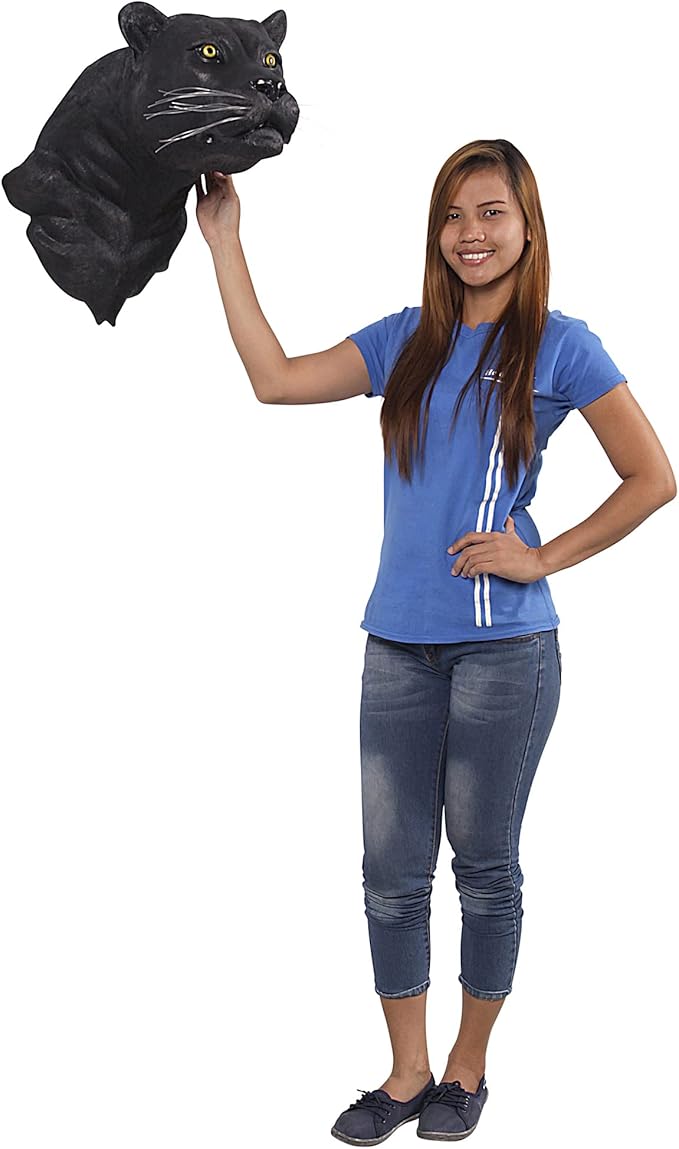 Design Toscano Shadow Predator Black Panther Wall Sculpture