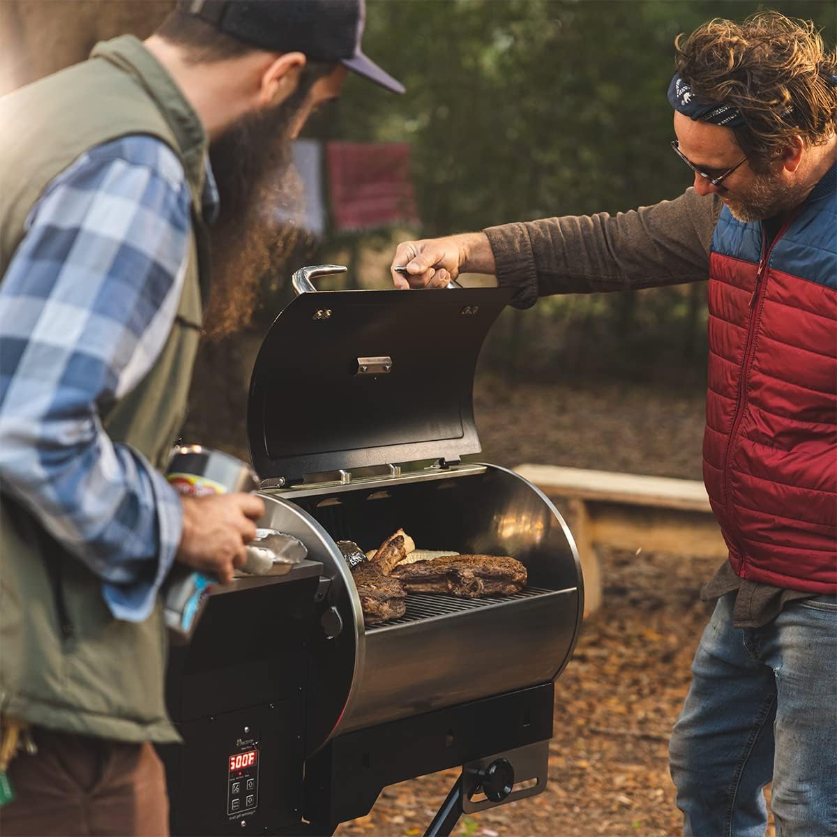 recteq Pellet Grill - Road Warrior 340, Portable Electric Pellet Smoker Grill, BBQ, Wood Pellets, Sear, Smoke, and More