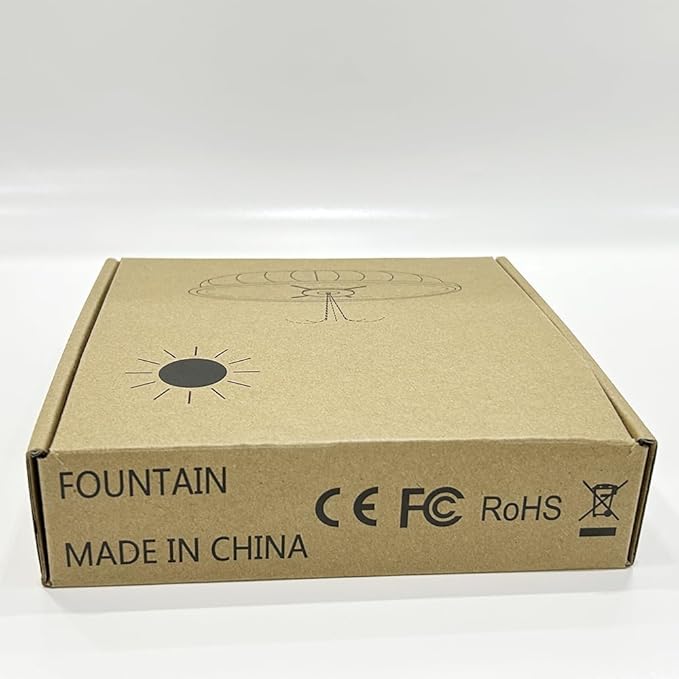 SZMP Solar Fountain, 4W Solar Powered Bird Bath Fountains with 4000 Battery, Color LED Lights, Outdoor Water Feature Fountain Pump with 7 Nozzle and 4 Fixers for Garden, Patio, Pond, and Pool