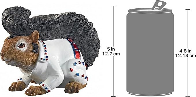 Design Toscano Elmer the Rock and Roll Squirrel Garden Statue