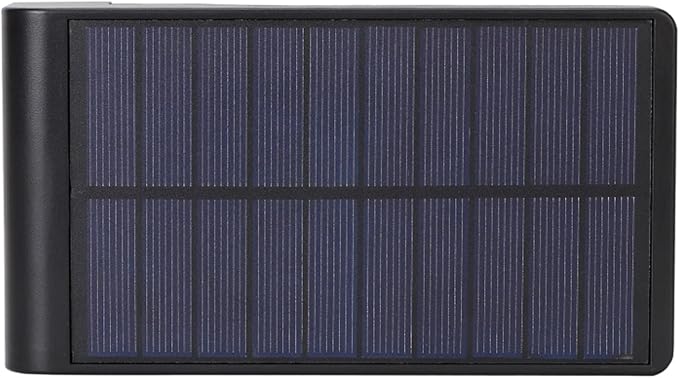 Techko Outdoor Solar L-Shaped Path Lights (2-Pack), Modern Minimal Design, Waterproof IP65, Garden Lights for Landscape, Yard, Walkway, Pathway,Matte Black