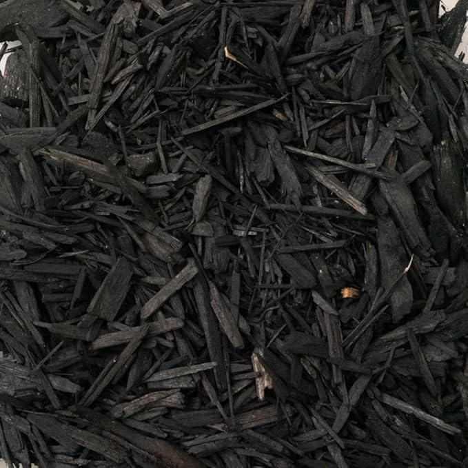 Black Mulch - Create a Striking and Eye-Catching Garden Design - 3 QUARTS