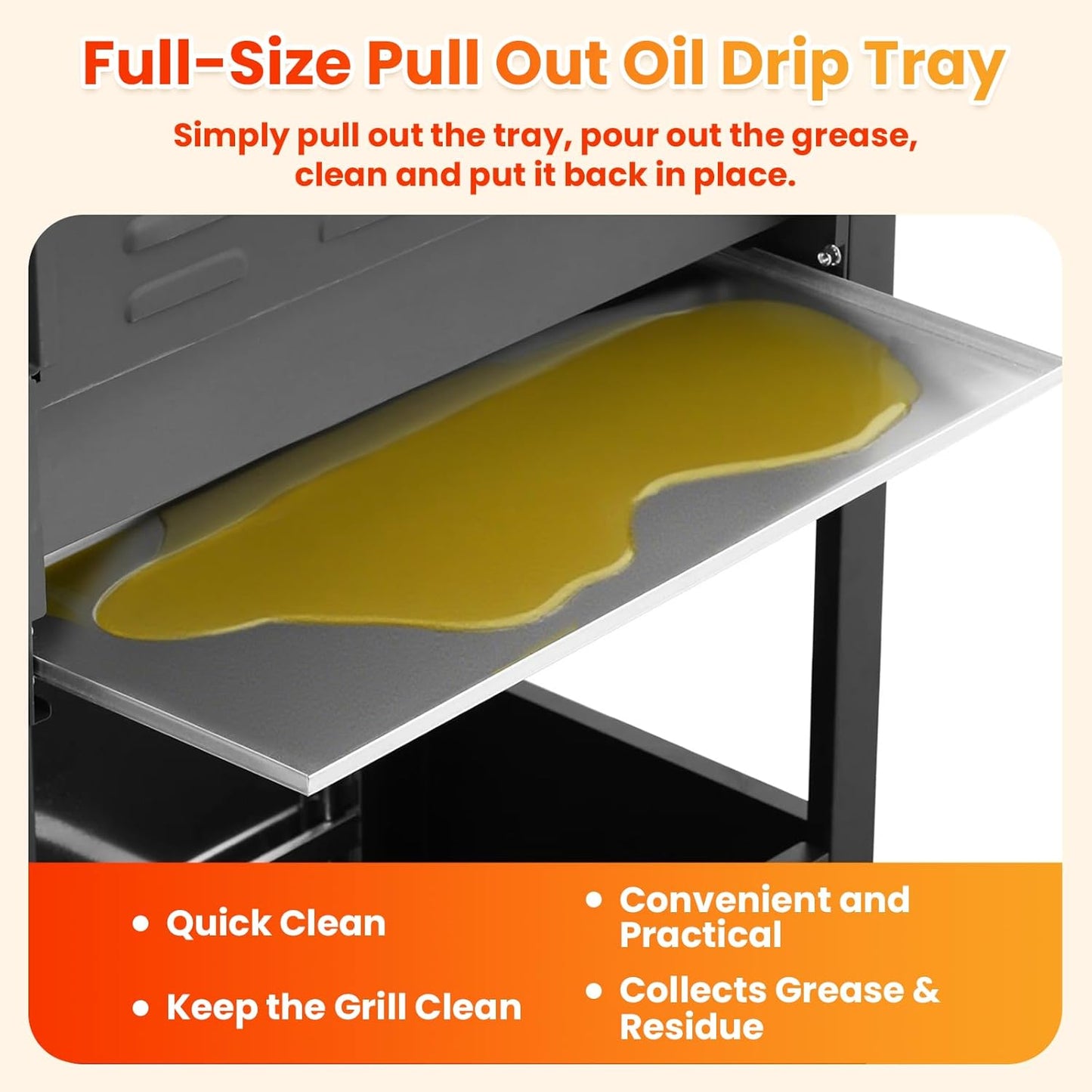 2-Burner Propane Gas BBQ Grill with Porcelain-Enameled Cast Iron Grates, Baking Sheet, 2 Foldable Side Tables, 24,600 BTU Stainless Steel Grill for Outdoor Camping Barbecue Grilling Backyard Cooking