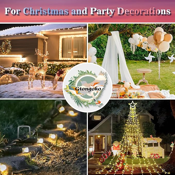 Gtongoko Landscape Staples 10 Inch 11 Gauge 120 Pack Garden Stakes Upgraded Tent Stakes Galvanized SOD Pins Ground Stakes Yard Stakes for Weed Barrier Fabric Ground Plant Cover Stakes Outdoor Décor