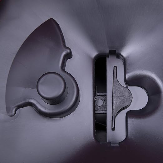 EarthWay 2750 25lb Nylon Bag Seeder/Spread with Comfortable Cross Shoulder Strap, Red with Accurate Placement with Side Spread Control and Spring Close Shutoff