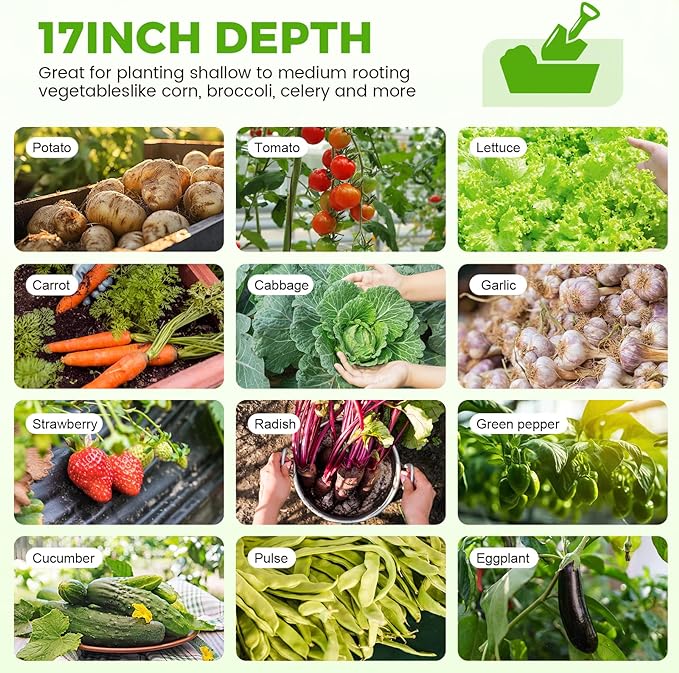 Land Guard 18“ Tall 4×2ft Galvanized Raised Garden Bed Kit, Galvanized Planter Garden Boxes Outdoor, Oval Large Metal Raised Garden Bed for Vegetables……… (Lime Green, 4×2×1.5ft)