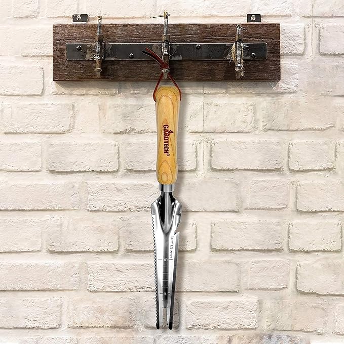 Hand Weeder Puller Tool, Dandelion Fork Weeding Knife Tool - 2023 New Garden Tool for Weeders Easy Quick Clean Removal Root Digging - Original Multi Use Rust-Resistance (13.8in)