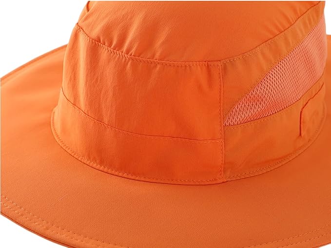 Connectyle Women's UPF 50+ Sun Hat UV Protection Wide Brim Bucket Hat Summer Beach Hats Fishing Hiking Outdoor Safari Hats