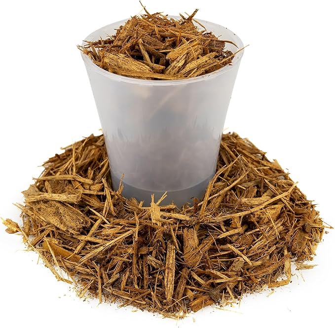 Yellow Mulch - Create a Polished and Professional Outdoor Space - 3 QUARTS