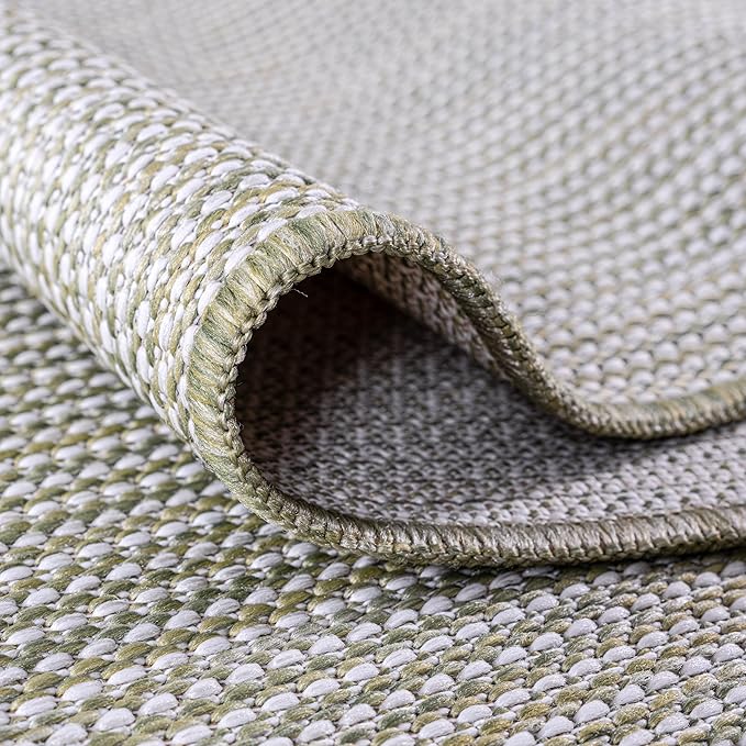 Keen Home Design Terrace Outdoor Throw Rug - 3x5 Washable Indoor/Outdoor Rug for Patio, Kitchen, Balcony, Beach, Garden, Deck and Porch, Size: 3'x5'