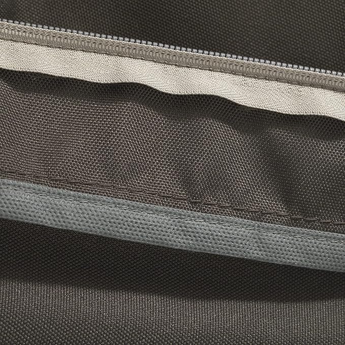 Classic Accessories Ravenna Water-Resistant 21 x 21 x 3 Inch Patio Seat Cushion, Espresso