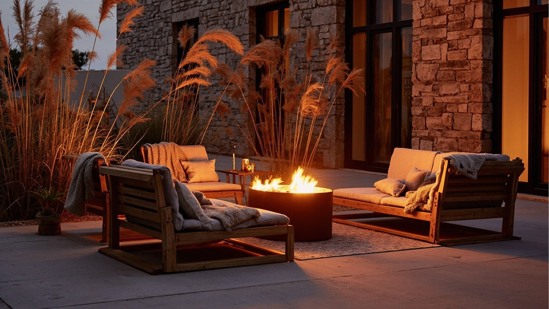 Creating Warm Outdoor Lounges Before Winter