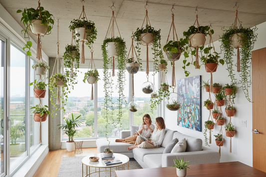 5 Modern Ways to Display Hanging Planters