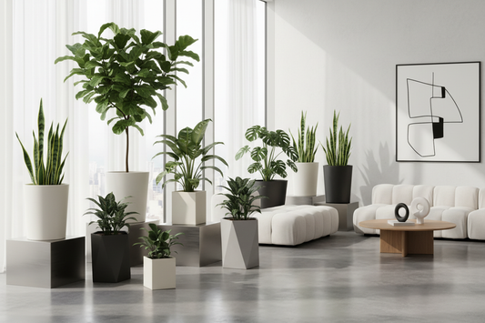 Modern Minimal Planters for Chic Spaces