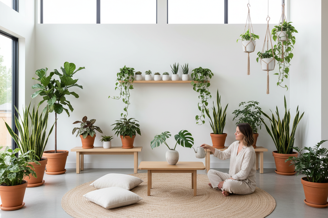 Indoor Plant Styling — Natural Minimalism