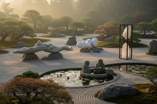 Garden Sculptures That Inspire Calm