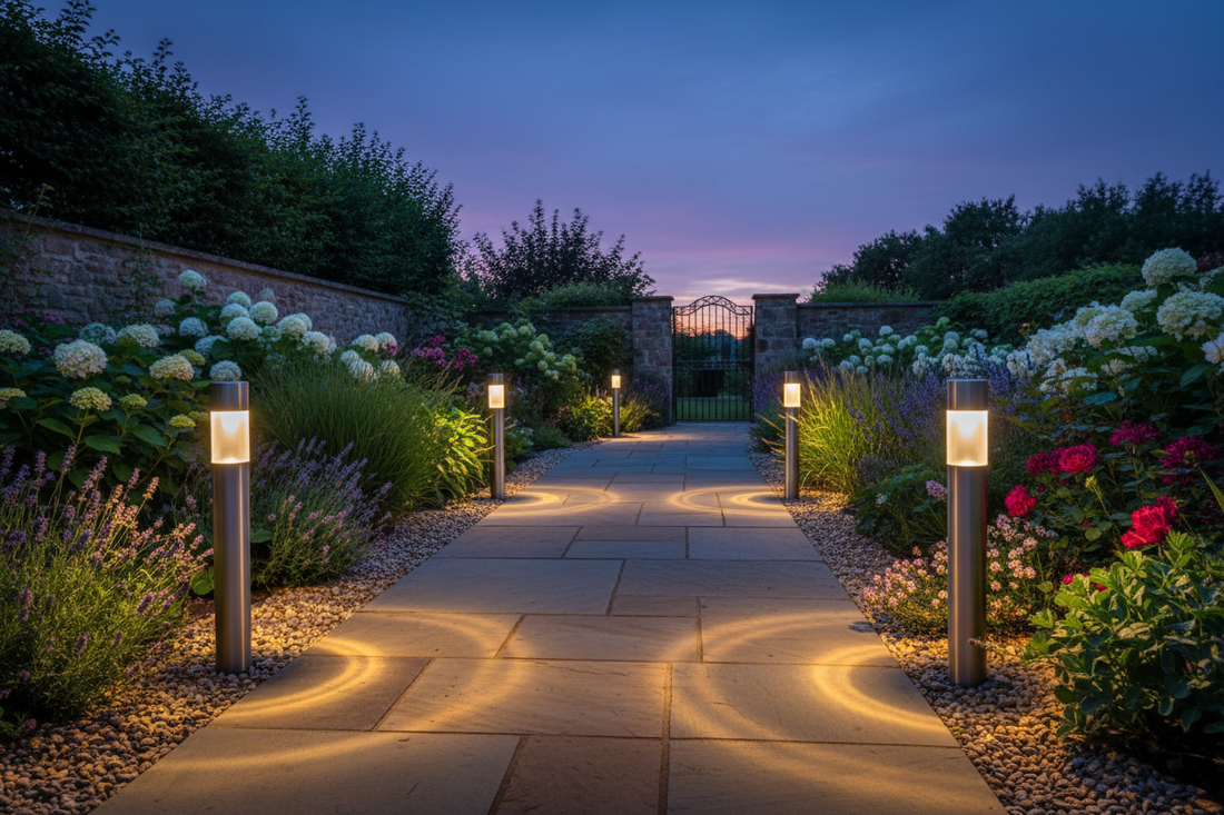 Smart Solar Path Lights for Effortless Ambience