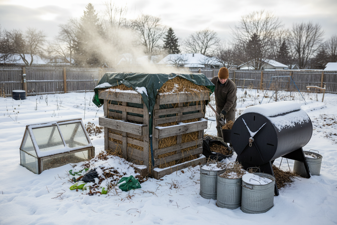 Winter Composting Tips for Cold-Weather Gardens