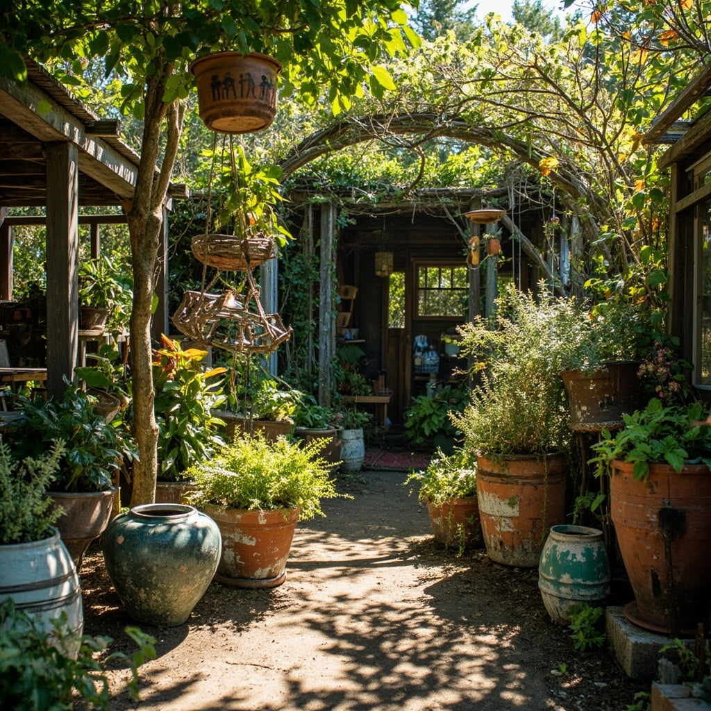 Recycled Garden Decor