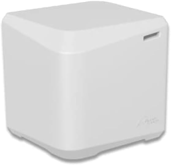 Classic White - Small Side Table – Designed for Shallow Shelves Up to 10” – Aqua Outdoors – Compatible with All Pool Types - Inside Pool, Sun Shelf & Patio Surfaces