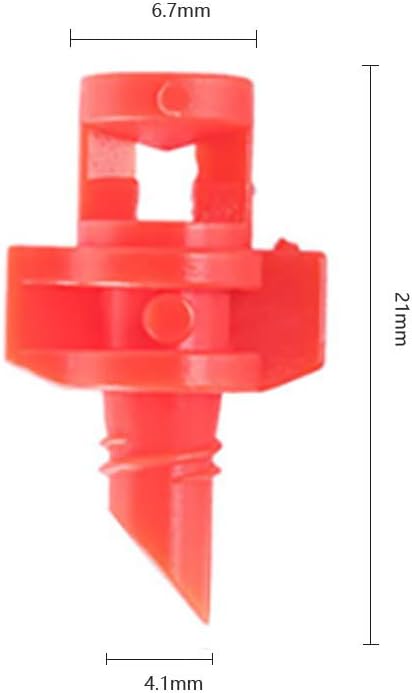 100 Pcs 360 Degree Refraction Atomized Dripper Micro Garden Sprinkler Sprayer Hydroponic Garden Irrigation