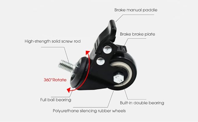 Zhongma 3 Tier Plant Stand with Wheels, Heary Duty Metal Plant Stand, 35.43 L x 17.5 W x 38.6H . Space saving Plant Stand