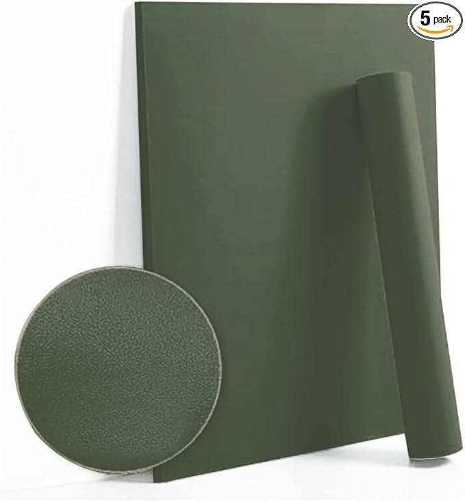 Dimoon 394''x17.7'' Green Peel and Stick Wallpaper Contact Paper Modern Self Adhesive Wall Paper Removable Renter Friendly Textured Solid Color Shelf Cabinet Vinyl Roll (394''x17.7'',Leaf Green)