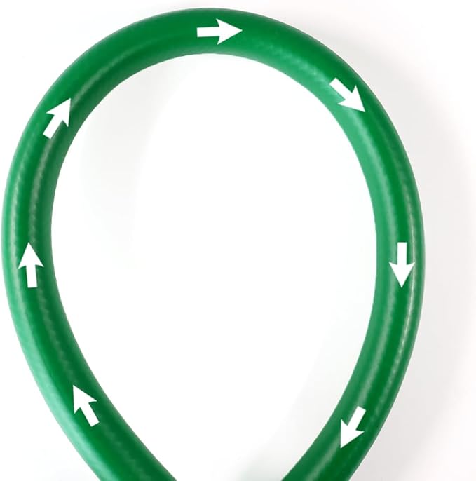 Short Garden Hose 8 ft – Hybird Water Hose Leader - Small Hose Extension, Lightweight Hose Extender for Lawn Watering, Car Washing - Burst 500 Psi (Green, 8 FT)