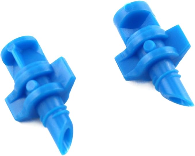 E-outstanding Spray Nozzle 40PCS Micro 90Degree Garden Lawn Water Spray Sprinklers Misting Water Refraction Automizing Sprayer Irrigation System Accessories