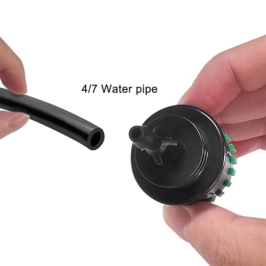 5 Pack Drip Irrigation Tubing Connectors,DanziX 1/4 Inch Drip Irrigation Tubing x 3/4 or G2/1 FHT Faucet Adapter,1/4 Inch Drip Irrigation Garden Hose Adapter