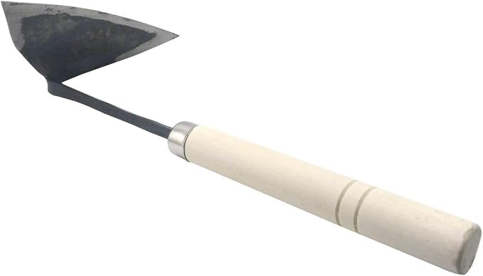 GARASANI Hoe Hand Plow Hoe Korean Style Ho-Mi - Best Organic Gardening (Inverted-Triangle)
