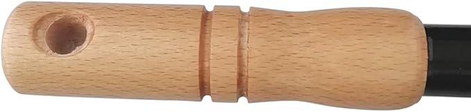 Japanese Gardening Weeding Sickle Nejiri Kama Sharp Steel Blade and Wood Handle