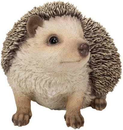 Hi-Line Gift Ltd Crawling Hedgehog Statue,Tan