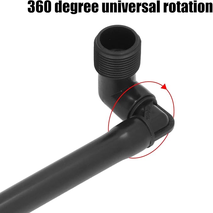CHICIRIS 5PCS G3/4 External Thread Swing Joint Pipe, Rotatable Swing Joint Assembly Lawn Irrigation Tool, Adjust The Installation Height of The Sprinkler According to The Terrain