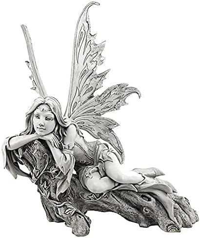 Design Toscano Pause to Ponder Fairy Garden Statue