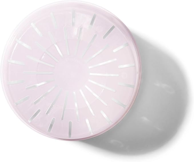 rePotme 5 inch Orchid Pot 3 Pack - Slotted Orchid Pots with Holes for Repotting (Crystal Clear)