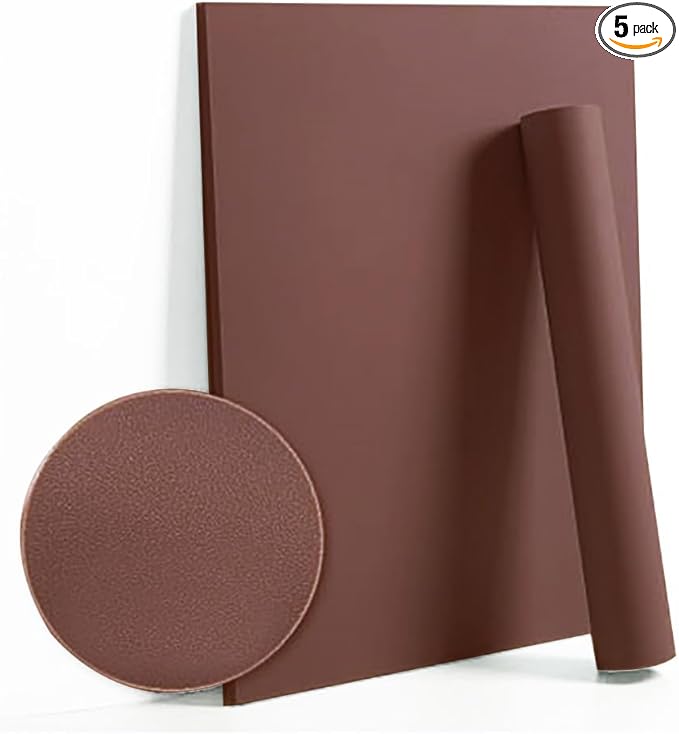 Dimoon 118''x17.7'' Red Peel and Stick Wallpaper Contact Paper Modern Self Adhesive Wall Paper Removable Renter Friendly Textured Solid Color Shelf Cabinet Vinyl Roll (118''x17.7'',Bordeaux Red)