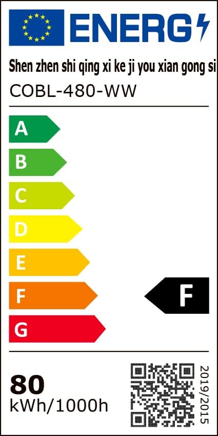 32.8ft(10M) DC 24V Red COB LED Strip Light IP65 Waterproof 3840LEDs Uniform Glow Dotless Flexible LED Tape Lights for DIY Garden Backyard Hallways Stairs Decoration(No Power Supply)