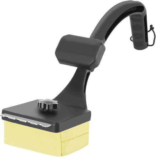 Grill Brush for Outdoor Grill Bristle Free BBQ Cleaner Brush with Durable Scraper for Cast Iron or Stainless-Steel Grates Safe Griddle Scrubber Brush