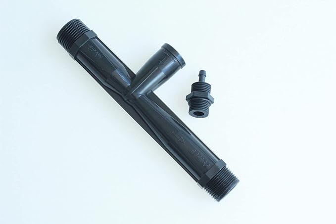 Pvdf Venturi Injector 1” Inch Gas-Liquid Mixing Venturi Injection for Ozone Generator, Agriculture Fertilizer Irrigation, Sewage Treatment, Dosing Device, Jet Device