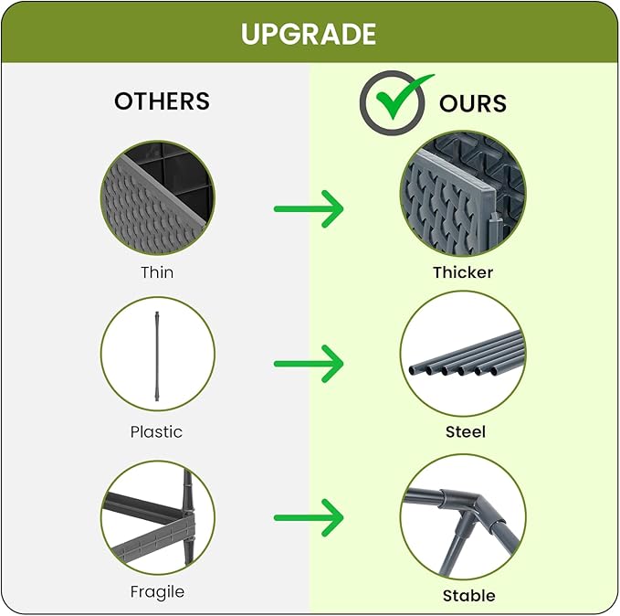 Raised Garden Bed with Tomato Planter Box Trellis