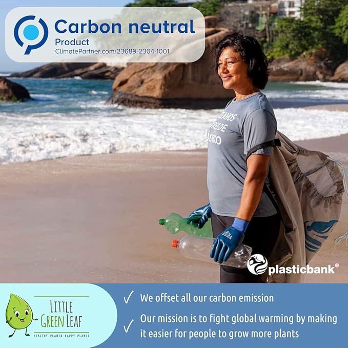 LGL Plant Watering Globes - Automatic Self Watering Globes. Decorative Self Watering Planter Inserts Made From Hand-Blown Durable Glass. Self Watering Spikes to Support Plant Health. 4 Pack, Jumbo.