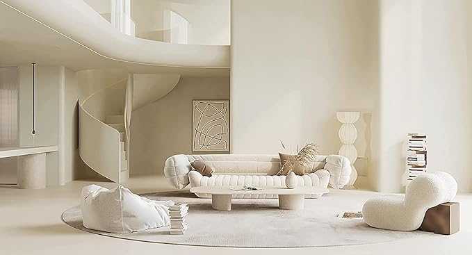 Dimoon 394''x23.6'' Cream Skin Peel and Stick Wallpaper Contact Paper Modern Self Adhesive Wall Paper Removable Renter Friendly Textured Solid Color Cabinet Vinyl Roll (394''x23.6'',Cream Skin)