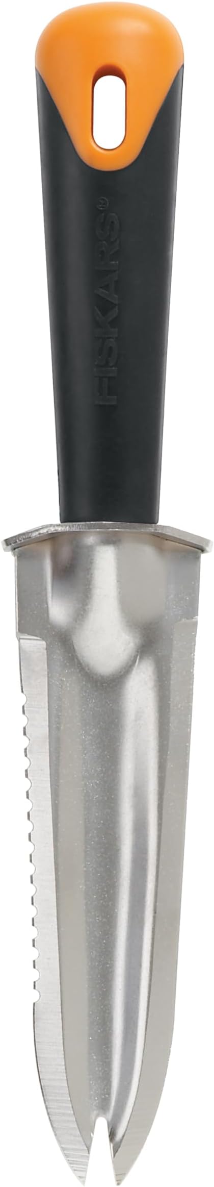 Fiskars Steel Garden Knife, Multi-Purpose Weed Puller Gardening Tool for Planting, Weeding, Digging, and Cultivating with Hanging Hole