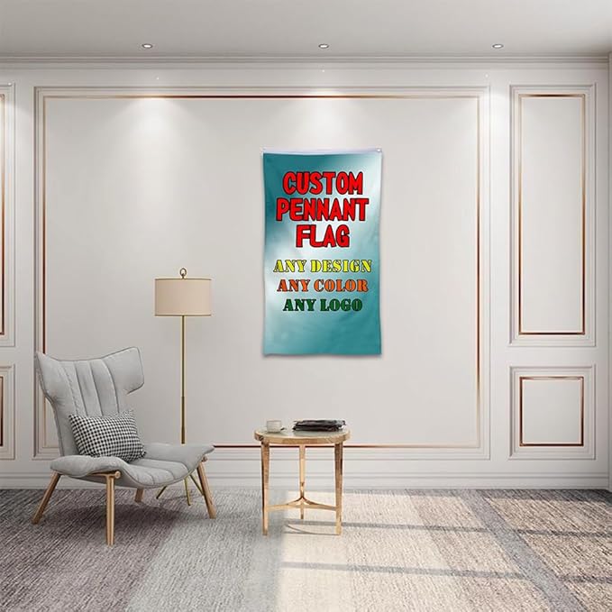 Customizable Games Funny Family Personalized Swallowtail flag Garden house banner Decor Double Stitched Polyester with Brass Grommets (Flat, 20x30in)