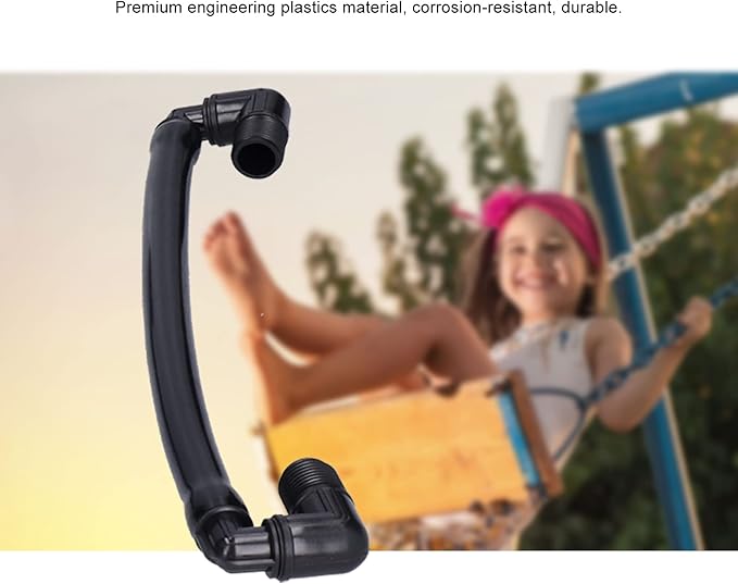 10PCS G 1/2 Male Thread Swing Joints, Plastic Rotatable Height Adjustable Support Arm Sprinkler Fittings Professional Lawn Irrigation Tool 13.4x2.0in