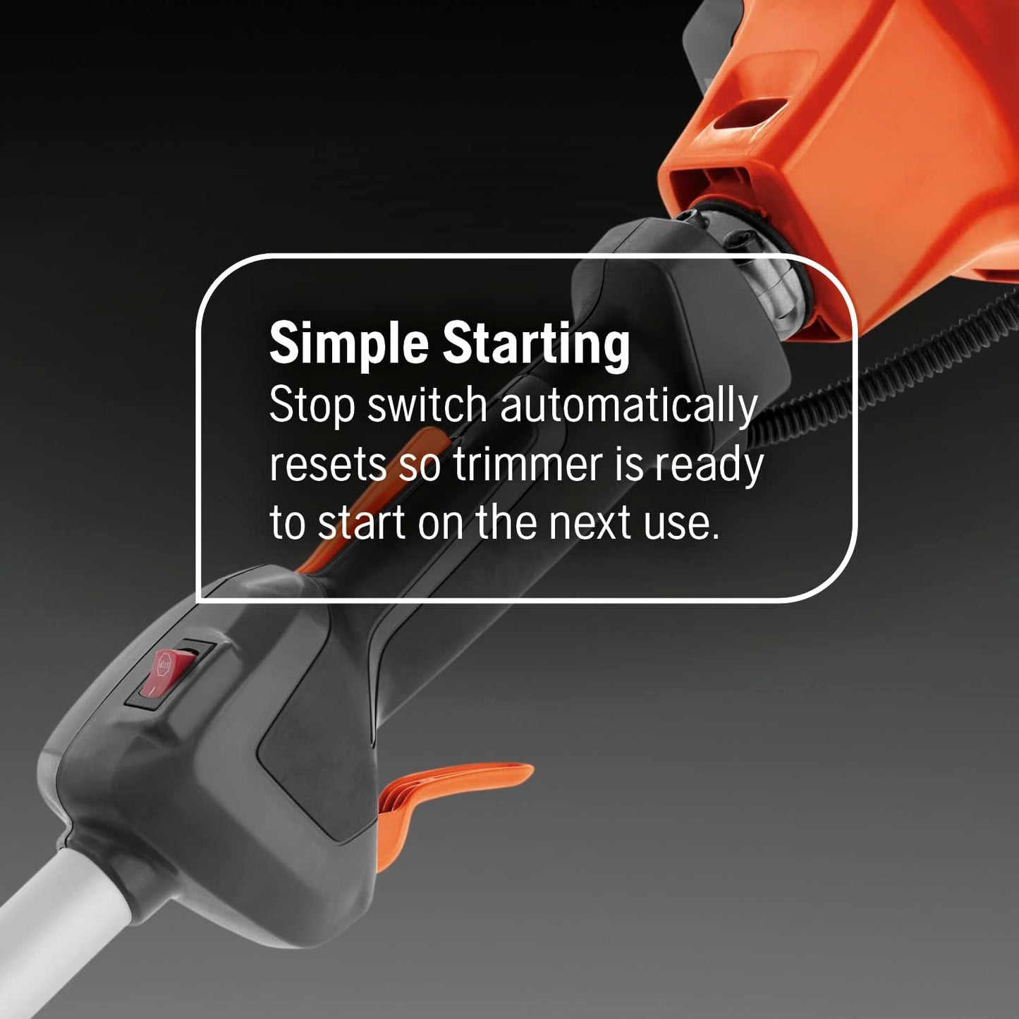 Husqvarna 130C Gas String Trimmer, 28-cc 2-Cycle, 17-Inch Curved Shaft Gas Weed Wacker with Tap N' Go Trimmer Head for Quick Line Feed