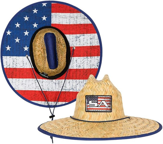 S A Company Summer Straw Hats for UV Sun Protection | Unisex Adult